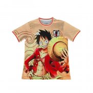 Camiseta Japon Anime Luffy 2025-2026 Naranja Tailandia