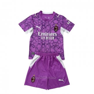 Camiseta AC Milan Portero Segunda Nino 2026-2027