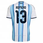 Camiseta Argentina Jugador Cristian Romero Primera 2026