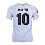 Camiseta Barcelona Jugador Ansu Fati Tercera 2022-2023