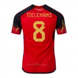 Camiseta Belgica Jugador Tielemans Primera 2022