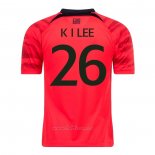 Camiseta Corea del Sur Jugador Lee Kang In Primera 2022