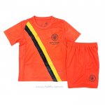 Camiseta Manchester City Special Nino 2025-2026 Naranja