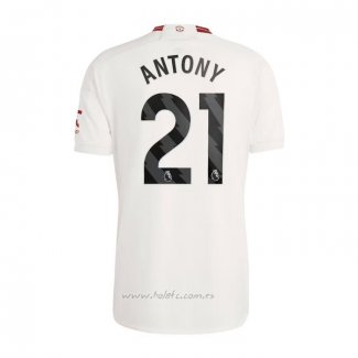 Camiseta Manchester United Jugador Antony Tercera 2023-2024