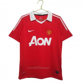 Camiseta Manchester United Primera Retro 10-11