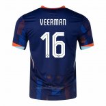 Camiseta Paises Bajos Jugador Veerman Segunda 2024-2025