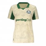 Camiseta Palmeiras Segunda Mujer 2025 Amarillo