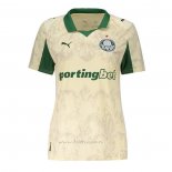 Camiseta Palmeiras Segunda Mujer 2025 Amarillo