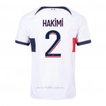 Camiseta Paris Saint-Germain Jugador Hakimi Segunda 2023-2024