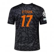 Camiseta Paris Saint-Germain Jugador Vitinha Tercera 2023-2024