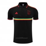 Camiseta Polo del Ajax 2022-2023 Negro