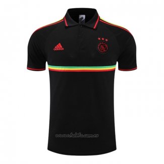 Camiseta Polo del Ajax 2022-2023 Negro