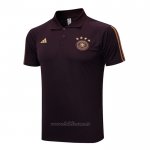 Camiseta Polo del Alemania 2022-2023 Marron