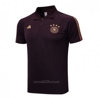 Camiseta Polo del Alemania 2022-2023 Marron