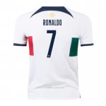 Camiseta Portugal Jugador Ronaldo Segunda 2022