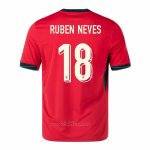 Camiseta Portugal Jugador Ruben Neves Primera 2024