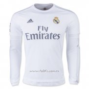 Camiseta Real Madrid Primera Manga Larga Retro 2015-2016