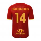 Camiseta Roma Jugador Shomurodov Primera 2021-2022