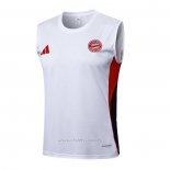 Camiseta de Entrenamiento Bayern Munich Sin Mangas 2025-2026 Blanco