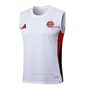 Camiseta de Entrenamiento Bayern Munich Sin Mangas 2025-2026 Blanco