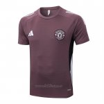 Camiseta de Entrenamiento Manchester United 2025-2026 Marron