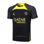 Camiseta de Entrenamiento Paris Saint-Germain Jordan 2023-2024 Negro