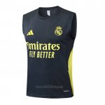 Camiseta de Entrenamiento Real Madrid Sin Mangas 2025-2026 Gris