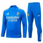Chandal de Sudadera del Real Madrid Nino 2025-2026 Azul