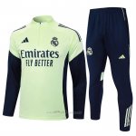 Chandal de Sudadera del Real Madrid Nino 2025-2026 Verde