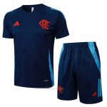 Chandal del Flamengo Manga Corta 2024-2025 Azul - Pantalon Corto