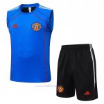 Chandal del Manchester United Sin Mangas 2025-2026 Azul