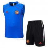 Chandal del Manchester United Sin Mangas 2025-2026 Azul