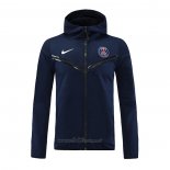 Chaqueta con Capucha del Paris Saint-Germain 2022-2023 Azul