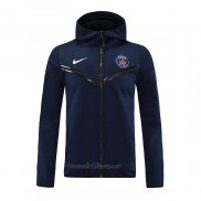 Chaqueta con Capucha del Paris Saint-Germain 2022-2023 Azul