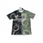 Camiseta Real Madrid Dragon 2025-2026 Negro Gris Tailandia