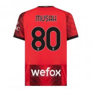 Camiseta AC Milan Jugador Musah Primera 2023-2024