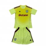 Camiseta Aston Villa Portero Nino 2025-2026 Amarillo