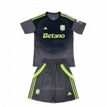 Camiseta Aston Villa Portero Nino 2025-2026 Negro