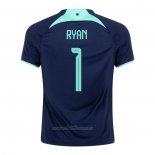 Camiseta Australia Jugador Ryan Segunda 2022
