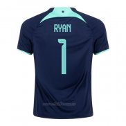 Camiseta Australia Jugador Ryan Segunda 2022