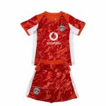 Camiseta Borussia Dortmund Portero Segunda Nino 2025-2026 Rojo