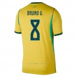 Camiseta Brasil Jugador Bruno Guimaraes Primera 2026