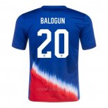 Camiseta Estados Unidos Jugador Balogun Segunda 2024