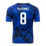 Camiseta Estados Unidos Jugador McKennie Segunda 2022