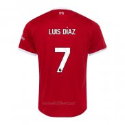 Camiseta Liverpool Jugador Luis Diaz Primera 2023-2024