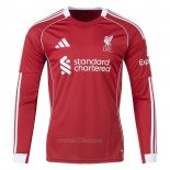 Camiseta Liverpool Primera Manga Larga 2025-2026