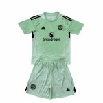 Camiseta Manchester United Portero Nino 2025-2026 Verde