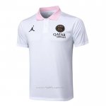Camiseta Polo del Paris Saint-Germain Jordan 2024-2025 Blanco