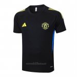 Camiseta de Entrenamiento Manchester United 2025-2026 Negro