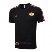 Camiseta de Entrenamiento Manchester United 2025-2026 Negro